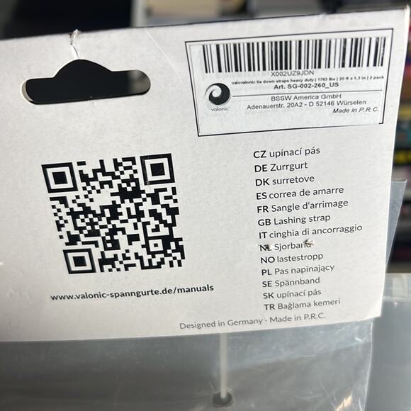 RATCHET STRAP DELUXE DUO SPANNGURTE SET 2 x 6,0 m - Picture 6 of 9